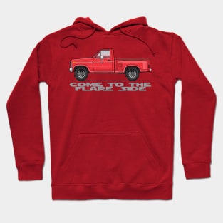 Red Flareside Hoodie